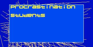 ProcrastinationStudents
